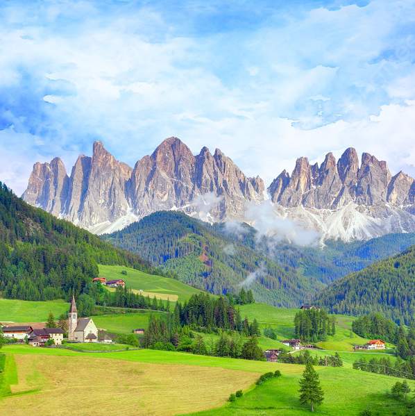 創意奧地利~森梅林鐵道大鐘山多洛米堤白雲石鄉真善美湖區音樂宴饗13天