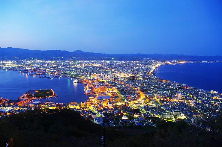 冬日北海道.函館夜景賞雪6天