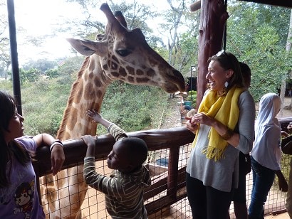 長頸鹿動物保育中心